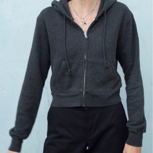 Brandy Melville crystal hoodie
